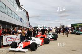 The Classic, Silverstone 2022 At the Home of British Motorsport.  26th-28th August 2022  Free for editorial use only  77 Steve Hartley - McLaren MP4/1