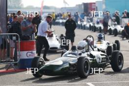 The Classic, Silverstone 2022 At the Home of British Motorsport.  27th-28th August 2022  Free for editorial use only  4 Andrew Hibberd - Lotus 22