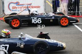 The Classic, Silverstone 2022 At the Home of British Motorsport.  27th-28th August 2022  Free for editorial use only  166 Geoff UNDERWOOD Brabham BT2