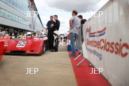 The Classic, Silverstone 2022 At the Home of British Motorsport.  26th-28th August 2022  Free for editorial use only  52 Andy Storer / Patrick Sherrington - Chevron B52