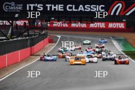 The Classic, Silverstone 2022 At the Home of British Motorsport.  26th-28th August 2022  Free for editorial use only Start - 8 Dean Forward - McLaren M8F