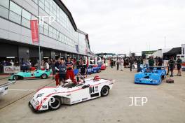 The Classic, Silverstone 2022 At the Home of British Motorsport.  26th-28th August 2022  Free for editorial use only  114 Crispian Besley - Tiga SC82