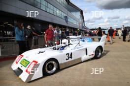 The Classic, Silverstone 2022 At the Home of British Motorsport.  26th-28th August 2022  Free for editorial use only  34 James Schryver - Chevron B26