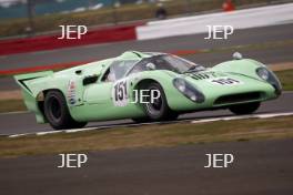 The Classic, Silverstone 2022 At the Home of British Motorsport.  26th-28th August 2022  Free for editorial use only  151 Damon DeSantis / David Hinton - Lola T70 Mk3B