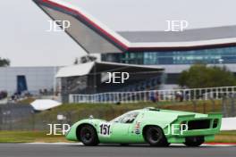 The Classic, Silverstone 2022 At the Home of British Motorsport.  26th-28th August 2022  Free for editorial use only  151 Damon DeSantis / David Hinton - Lola T70 Mk3B