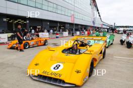 The Classic, Silverstone 2022 At the Home of British Motorsport.  26th-28th August 2022  Free for editorial use only 8 Dean Forward - McLaren M8F