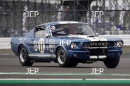 The Classic, Silverstone 2022 At the Home of British Motorsport.  26th-28th August 2022  Free for editorial use only  11 Larry Tucker / Paul Kennelly - Ford Shelby Mustang GT350