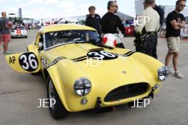 The Classic, Silverstone 2022 At the Home of British Motorsport.  26th-28th August 2022  Free for editorial use only  36 Nick Sleep / Joel Wykeham - Shelby American Cobra