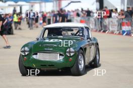 The Classic, Silverstone 2022 At the Home of British Motorsport.  26th-28th August 2022  Free for editorial use only  19 Jim Chapman / Tim Kary - Austin Healey 3000