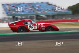 The Classic, Silverstone 2022 At the Home of British Motorsport.  26th-28th August 2022  Free for editorial use only  69 Patrick Shovlin - Shelby American Cobra Daytona