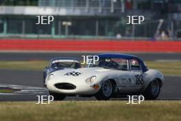 The Classic, Silverstone 2022 At the Home of British Motorsport.  26th-28th August 2022  Free for editorial use only  WARD / KENT Jaguar E-Type