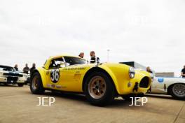 The Classic, Silverstone 2022 At the Home of British Motorsport.  26th-28th August 2022  Free for editorial use only  36 Nick Sleep / Joel Wykeham - Shelby American Cobra