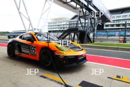 The Classic, Silverstone 2022 At the Home of British Motorsport.  26th-28th August 2022  Free for editorial use only  65 Seb Hopkins - Team Parker Racing Porsche 718 Cayman GT4 RS CS