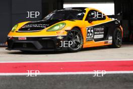 The Classic, Silverstone 2022 At the Home of British Motorsport.  26th-28th August 2022  Free for editorial use only  65 Seb Hopkins - Team Parker Racing Porsche 718 Cayman GT4 RS CS