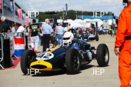 The Classic, Silverstone 2022 At the Home of British Motorsport.  26th-28th August 2022  Free for editorial use only  43 Eddie Williams - Cooper T43