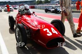 The Classic, Silverstone 2022 At the Home of British Motorsport.  26th-28th August 2022  Free for editorial use only  34 John Spiers - Maserati 250F 2516