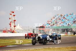 The Classic, Silverstone 2022 At the Home of British Motorsport.  26th-28th August 2022  Free for editorial use only  9 Richard Hudson / Stuart Morley - Bentley 3/41/2