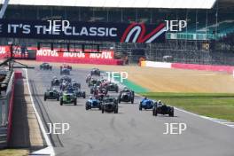 The Classic, Silverstone 2022 At the Home of British Motorsport.  26th-28th August 2022  Free for editorial use only  MRL PRE-WAR SPORTS CARS ‘BRDC 500’