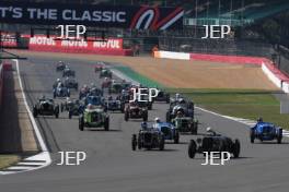 The Classic, Silverstone 2022 At the Home of British Motorsport.  26th-28th August 2022  Free for editorial use only  MRL PRE-WAR SPORTS CARS ‘BRDC 500’