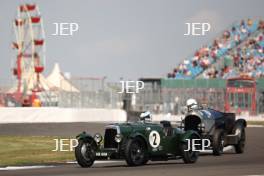 The Classic, Silverstone 2022 At the Home of British Motorsport.  26th-28th August 2022  Free for editorial use only  2 Jonathon Lupton / Darren Turner - Aston Martin Team Car 1930