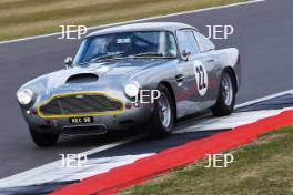 The Classic, Silverstone 2022 At the Home of British Motorsport.  26th-28th August 2022  Free for editorial use only  22 George Miller / Les Goble - Aston Martin DB4