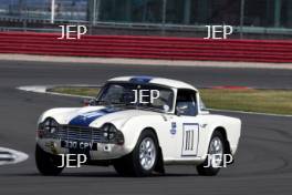 The Classic, Silverstone 2022 At the Home of British Motorsport.  26th-28th August 2022  Free for editorial use only  111 Ben Cussons - Triumph TR4