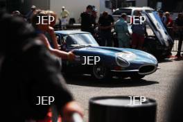 The Classic, Silverstone 2022 At the Home of British Motorsport.  26th-28th August 2022  Free for editorial use only  77 Guy Ziser - Jaguar E-type FHC