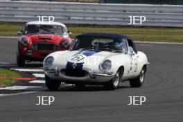 The Classic, Silverstone 2022 At the Home of British Motorsport.  26th-28th August 2022  Free for editorial use only  61 Gregor Fisken - Jaguar E-type