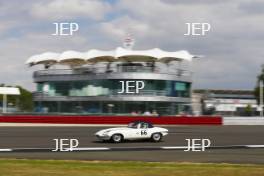 The Classic, Silverstone 2022 At the Home of British Motorsport.  26th-28th August 2022  Free for editorial use only  66 James Cottingham / Harvey Stanley - Jaguar E-type Huffaker