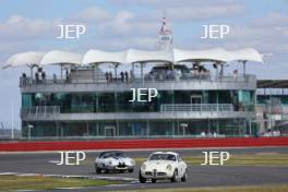 The Classic, Silverstone 2022 At the Home of British Motorsport.  26th-28th August 2022  Free for editorial use only  2 Nicholas James / Oliver Gibson - Alfa Romeo SVZ