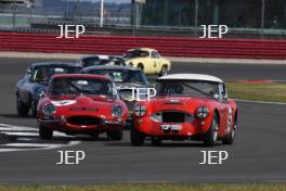 The Classic, Silverstone 2022 At the Home of British Motorsport.  26th-28th August 2022  Free for editorial use only  96 Nils-Fredrik Nyblaeus / Doug Muirhead - Austin-Healey 3000