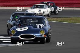 The Classic, Silverstone 2022 At the Home of British Motorsport.  26th-28th August 2022  Free for editorial use only  77 Guy Ziser - Jaguar E-type FHC