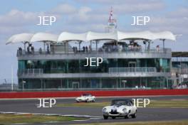 The Classic, Silverstone 2022 At the Home of British Motorsport.  26th-28th August 2022  Free for editorial use only  61 Gregor Fisken - Jaguar E-type