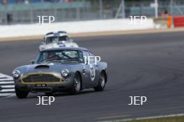 The Classic, Silverstone 2022 At the Home of British Motorsport.  26th-28th August 2022  Free for editorial use only  22 George Miller / Les Goble - Aston Martin DB4