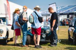 The Classic, Silverstone 2022 At the Home of British Motorsport.  26th-28th August 2022  Free for editorial use only Paddock - Village Green