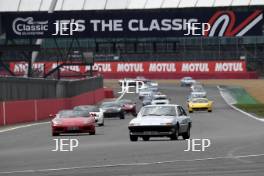 The Classic, Silverstone 2022 At the Home of British Motorsport.  26th-28th August 2022  Free for editorial use only Parades and demonstrations Ferrari