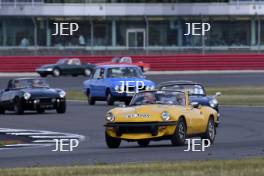 The Classic, Silverstone 2022 At the Home of British Motorsport.  26th-28th August 2022  Free for editorial use only Parades and demonstrations Triumph