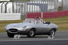 The Classic, Silverstone 2022 At the Home of British Motorsport.  26th-28th August 2022  Free for editorial use only Parades and demonstrations Jaguar