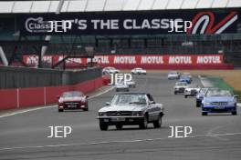 The Classic, Silverstone 2022 At the Home of British Motorsport.  26th-28th August 2022  Free for editorial use only Parades and demonstrations Mercedes