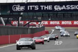 The Classic, Silverstone 2022 At the Home of British Motorsport.  26th-28th August 2022  Free for editorial use only Parades and demonstrations Ferrari