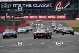 The Classic, Silverstone 2022 At the Home of British Motorsport.  26th-28th August 2022  Free for editorial use only Parades and demonstrations Mercedes