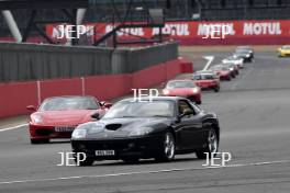 The Classic, Silverstone 2022 At the Home of British Motorsport.  26th-28th August 2022  Free for editorial use only Parades and demonstrations Ferrari