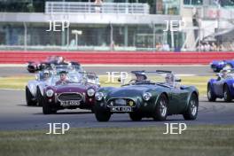 The Classic, Silverstone 2022 At the Home of British Motorsport.  26th-28th August 2022  Free for editorial use only Parades and demonstrations AC