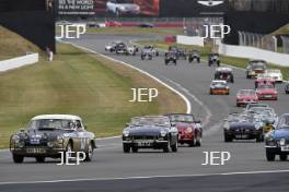 The Classic, Silverstone 2022 At the Home of British Motorsport.  26th-28th August 2022  Free for editorial use only Parades and demonstrations MG