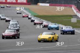 The Classic, Silverstone 2022 At the Home of British Motorsport.  26th-28th August 2022  Free for editorial use only Parades and demonstrations TVR