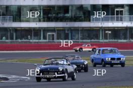 The Classic, Silverstone 2022 At the Home of British Motorsport.  26th-28th August 2022  Free for editorial use only Parades and demonstrations Triumph