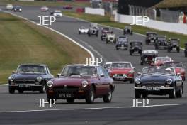 The Classic, Silverstone 2022 At the Home of British Motorsport.  26th-28th August 2022  Free for editorial use only Parades and demonstrations MG