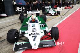 The Classic, Silverstone 2022 Mike Cantillon - Williams FW07C 1982  At the Home of British Motorsport. 26th-28th August 2022 Free for editorial use only