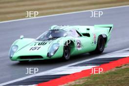 The Classic, Silverstone 2022 Damon DeSantis / David Hinton - Lola T70 Mk3B  At the Home of British Motorsport. 26th-28th August 2022 Free for editorial use only