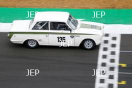 The Classic, Silverstone 2022 Peter Reynolds - Daniel Quintero CO Ford Lotus Cortina  At the Home of British Motorsport. 26th-28th August 2022 Free for editorial use only